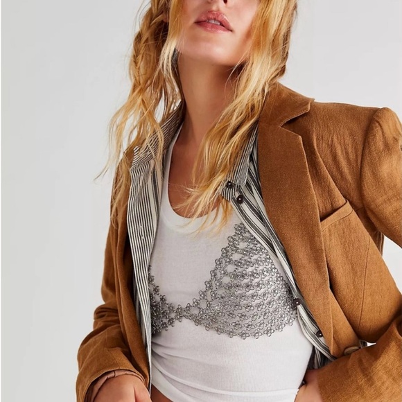 Free People Schools Out Body Chain - Picture 2 of 9